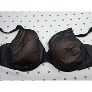 Victorias Secret  Black Lined Perfect Coverage Bra 38D